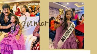 HAMSINI won the junior model session 3 Trophy 🏆🏆 2023 Tamada media [upl. by Elatnahs223]