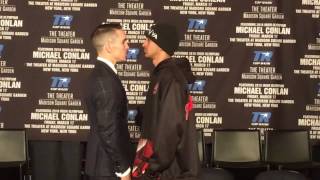 Michael Conlan vs Tim Ibarra  FACE OFF [upl. by Eissak616]