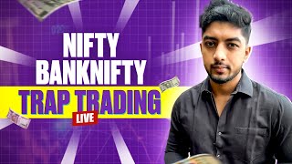 22 March  Live Market Analysis For NiftyBanknifty  Trap Trading Live [upl. by Rickard]