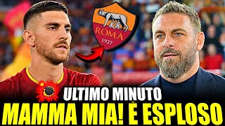 🚨 PELLEGRINI HA RIVELATO LA VOLONTÀ DEL GRUPPO DI GIOCATORI SUL RITORNO DI DE ROSSI NOTIZIE ROMA [upl. by Greiner19]