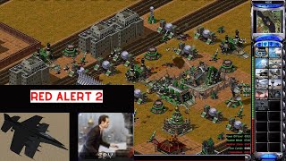 Red Alert 2 Yuris Revenge Black Eagle  Spy  Easy Win [upl. by Arleen637]