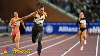 Sydney McLaughlinLevrone cruises to DOMINANT 400m win in Brussels  NBC Sports [upl. by Puiia59]