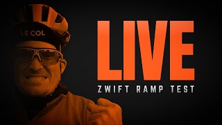 LIVE Zwift Ramp Test to find out my NEW FTP 🔴 [upl. by Dannica]