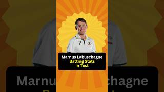 Marnus Labuschagne Batting Stats in Test shorts [upl. by Sibella]