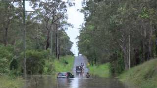 281210 Floods Logan  Beaudesert [upl. by Letsirc]