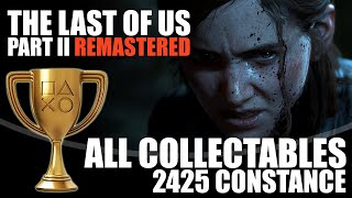 The Last of Us 2 Remastered  Santa Barbara 2425 Constance  All Collectible Locations Guide Abby [upl. by Onifled211]