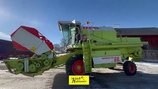 Tröska Claas Dominator 68s 13 fot  Sajab Auktioner [upl. by Shea705]