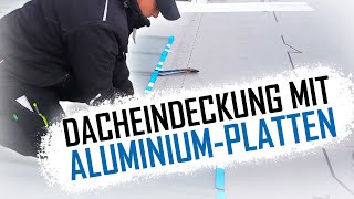 Dachdecker  Dacheindeckung mit PREFA Dachplatten aus Aluminium [upl. by Siari350]