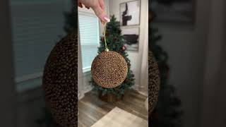 Decorating my living room Christmas tree christmastree livingroom christmas christmasdecor [upl. by Cain]