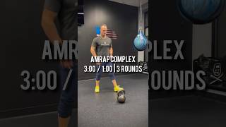 12 Minute Full Body Kettlebell AMRAP Blast  Fat Burn amp Strength Surge kettlebellworkouts [upl. by Ardnasela]