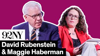 David Rubenstein with Maggie Haberman The Highest Calling [upl. by Aynotahs]