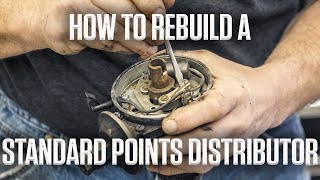 How to rebuild a standard points distributor  Hagerty DIY [upl. by Concettina]