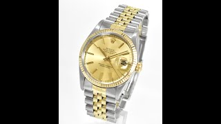 Rolex Oyster Datejust 16013 FM15893 [upl. by Natalie921]