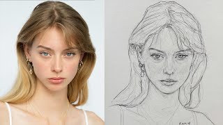 Discover the Secrets of Portrait Drawing with the Loomis Method [upl. by Etnoel746]