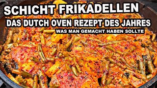 Schicht Frikadellen das Dutch Oven Rezept des Jahres  The BBQ BEAR [upl. by Eaver]