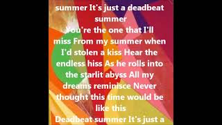 Neon Indian  Deadbeat Summer Karaoke [upl. by Hillary]