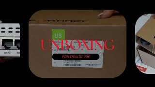 Fortinet FortiGate 70F Unboxing [upl. by Enyalaj921]