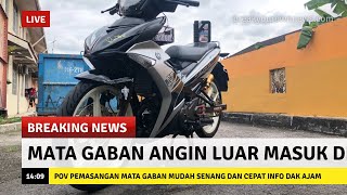 Mata gaban Y15zr V1 padu terok HENSEM  TUTORIAL PEMASANGAN POV Racun itu benar [upl. by Theurich215]