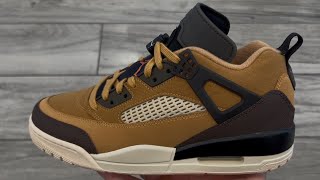 Jordan Spizike Low Flax Shoes [upl. by Enelime]