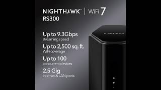 NETGEAR Nighthawk RS300 Review TriBand BE9300 WiFi 7 Router [upl. by Siravaj]