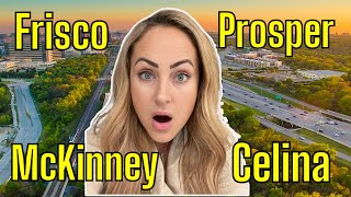 Top 8 NEW Construction Neighborhoods in Frisco TX McKinney TX Celina TX and Prosper TX [upl. by Artap824]