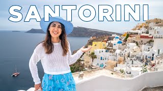 Best Towns in Santorini Oia Pyrgos and Megalochori [upl. by Amarillas]