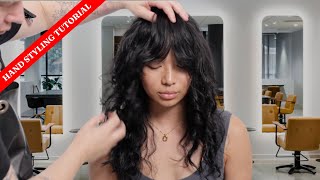 Turn WAVY Hair into CURLY Hair Tutorial Pro Use [upl. by Ati]