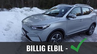 Testad MG ZS EV MY22  Guiden om elbil [upl. by Cordula]