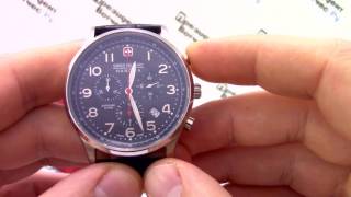 Часы Swiss Military Hanowa Patriot 06418704007  видео обзор от PresidentWatchesRu [upl. by Hankins]