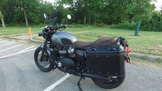 How To Set Up Your Triumph Bonneville T120 For Touring  Top 5 Bonneville Upgrades For The Road [upl. by Nilo]