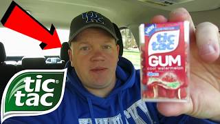 Reed Reviews Tic Tac Cool Watermelon Gum [upl. by Rokach]