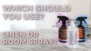 Linen Spray vs Room Spray [upl. by Namreh786]