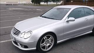 CLK 55 AMG  V8 367cv exhaust noise launch [upl. by Macegan785]