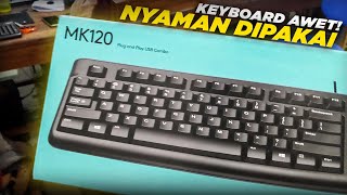 Unboxing Keyboard amp Mouse Logitech MK120 di Tahun 2022 INDONESIA [upl. by Anirtac256]