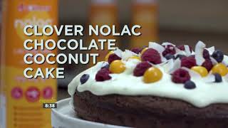 Clover NoLac Chocolate Coconut Cake [upl. by Isaiah]