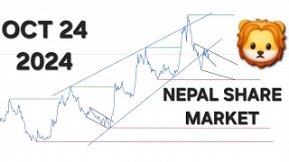 Nepse Technical Analysis 24 Oct 2024  Nepse New Update Nepal Share Market  TRADE WITH SIRIS [upl. by Guadalupe]