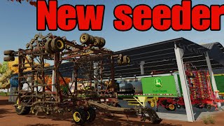 New seeder farming simulator 22 [upl. by Htessil]