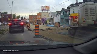 Evening Drive In Oshawa Downtown Simcoe And John [upl. by Aynnek]