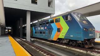 TRIRAIL  Miami Central Station Northbound ￼ [upl. by Anawd]