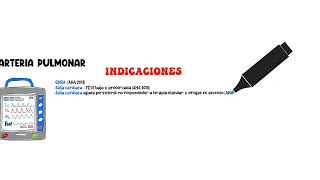 Indicaciones del catéter de la arteria pulmonar [upl. by Darrin]