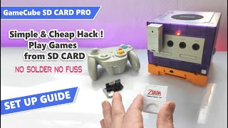 Gamecube game save exploit swiss sp2sd2 SD Card quick affordable hack [upl. by Eicnarf590]