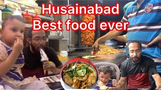 Food street of Husainabad  Karachi 🥰  Finally room ka door bhi lag gaya 👍🏻 [upl. by Lacey]