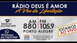 AM 880 Khz ZYK249 Radiio Deus es Amor Porto Alegre Brasil [upl. by Reibaj]