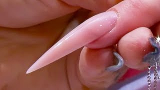 Perfectly Sculptured Acrylic Stiletto Nails  Naio Nails Tutorial [upl. by Salisbarry]