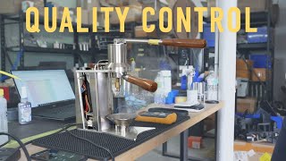 Odyssey Argos  Quality Control on Production Small Batch Espresso Machines [upl. by Charin461]