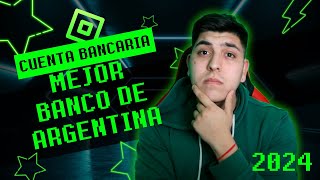 EL MEJOR BANCO DE ARGENTINA PARA 2024  TARJETA DE CREDITODEBITO Y COMISIONES [upl. by Atonsah]