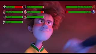 Hotel Transylvania 3 Final Battle with healthbars Edited By GabrielD2002 [upl. by Sydel]