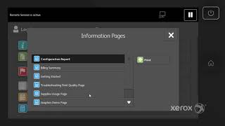 Xerox® AltaLink® C8070 Family Print Configuration Reports [upl. by Chill866]