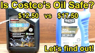 Is Costcos Kirkland Motor Oil Safe for Your Car Lets find out SuperTech Synthetic vs Kirkland [upl. by Beau694]