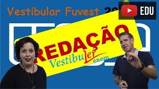 REDAÇÃO FUVEST 2019  Dicas finais [upl. by Tnarb]